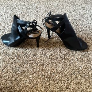 Black Brash Heels